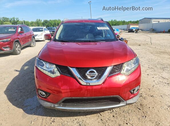 5N1AT2MV7GC872970 2016 NISSAN ROGUE Brown Вид спереду