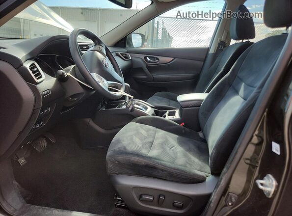 5N1AT2MV7GC885038 2016 NISSAN ROGUE Black Vista interior delantera