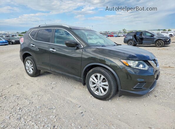 5N1AT2MV7GC885038 2016 NISSAN ROGUE Black Delantero derecho