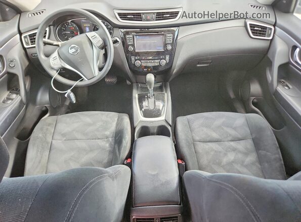 5N1AT2MV7GC885038 2016 NISSAN ROGUE Black Vista del salpicadero