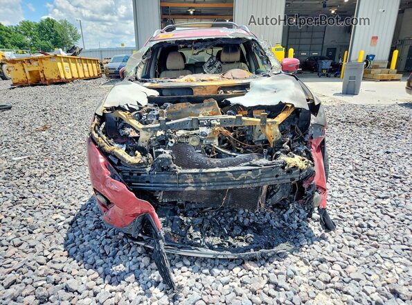 5N1AT2MV7GC892281 2016 NISSAN ROGUE Burgundy Widok z przodu