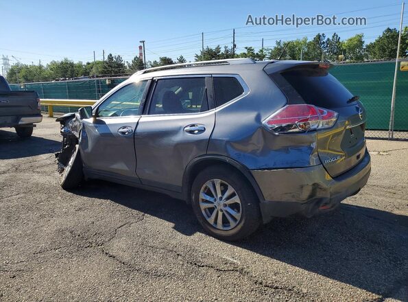 5N1AT2MV7GC923724 2016 NISSAN ROGUE Gray Rear left