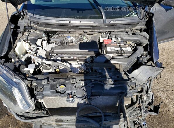 5N1AT2MV7GC923724 2016 NISSAN ROGUE Gray Rear interior view