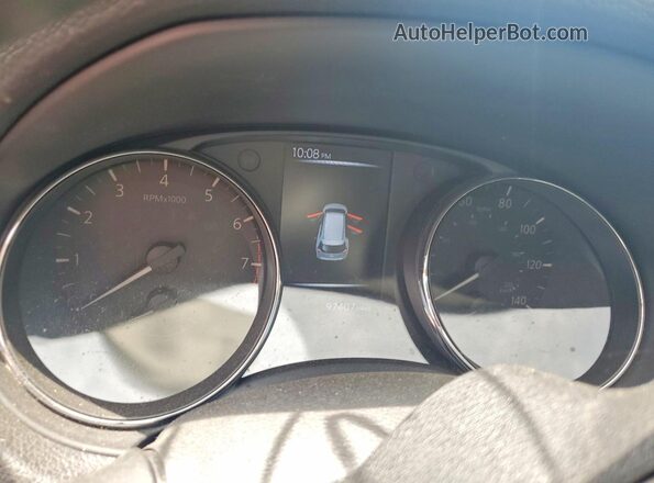 5N1AT2MV7HC756153 2017 NISSAN ROGUE Black Vista del cuadro de instrumentos