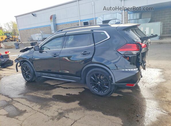 5N1AT2MV7HC756153 2017 NISSAN ROGUE Black Trasero izquierdo
