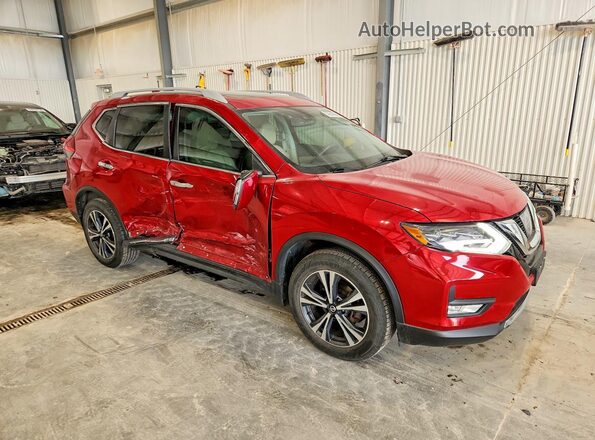 5N1AT2MV7HC782588 2017 NISSAN ROGUE Red Առջևի աջ