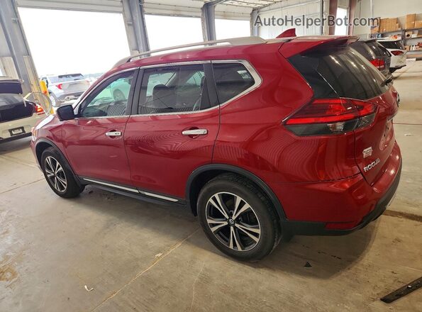 5N1AT2MV7HC782588 2017 NISSAN ROGUE Red Հետևի ձախ