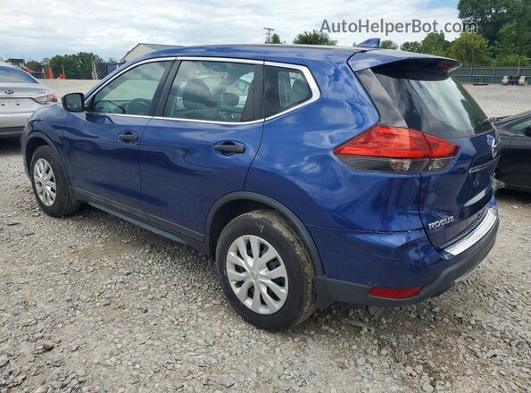 5N1AT2MV7HC784146 2017 NISSAN ROGUE Blue Հետևի ձախ