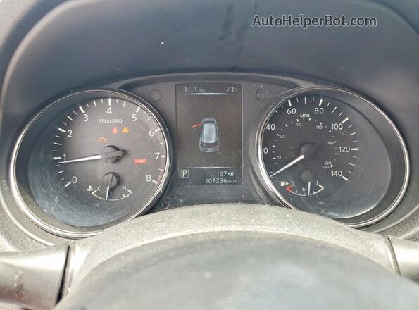 5N1AT2MV7HC784146 2017 NISSAN ROGUE Blue Սարքավորումների վահանակի տեսք