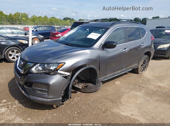5N1AT2MV7HC820434 2017 NISSAN ROGUE Серый Передняя левая четверть