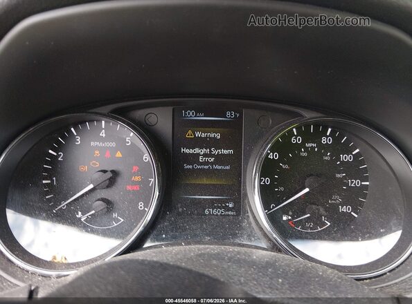 5N1AT2MV7HC820434 2017 NISSAN ROGUE Серый Вид задних сидений