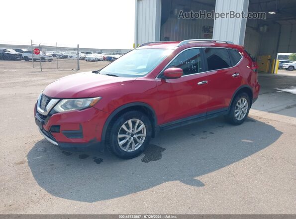 5N1AT2MV7HC872551 2017 NISSAN ROGUE Red Front left