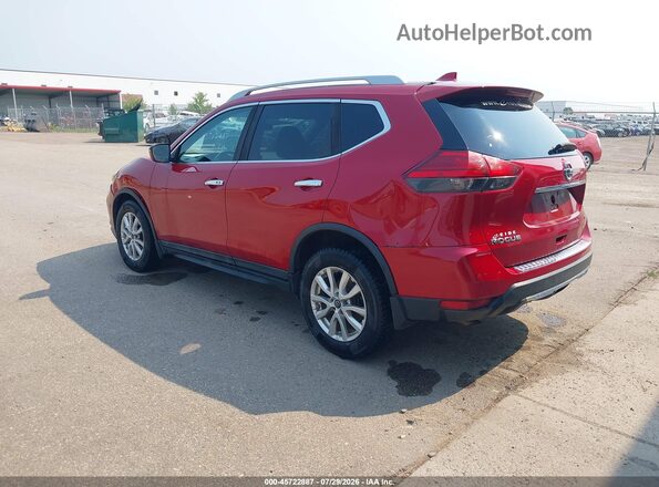 5N1AT2MV7HC872551 2017 NISSAN ROGUE Red Rear left