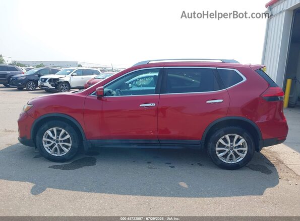 5N1AT2MV7HC872551 2017 NISSAN ROGUE Red 360 interior view