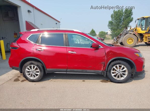 5N1AT2MV7HC872551 2017 NISSAN ROGUE Red Rear interior view