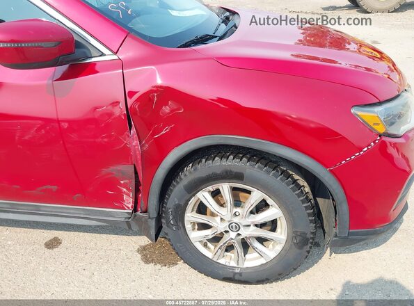 5N1AT2MV7HC872551 2017 NISSAN ROGUE Red 