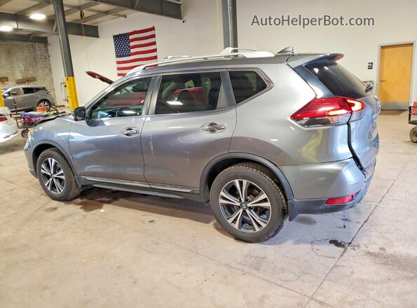 5N1AT2MV7HC887146 2017 NISSAN ROGUE Серый Задняя левая четверть