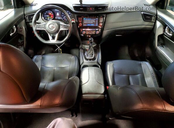 5N1AT2MV7HC887146 2017 NISSAN ROGUE Серый Вид панели приборов