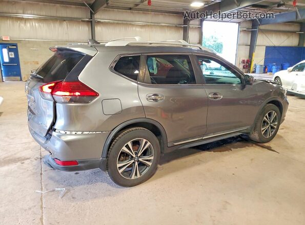 5N1AT2MV7HC887146 2017 NISSAN ROGUE Серый Задняя правая четверть