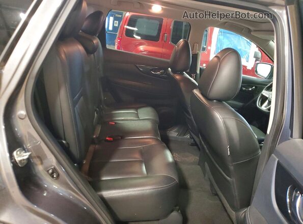 5N1AT2MV7HC887146 2017 NISSAN ROGUE Серый Вид задней части салона
