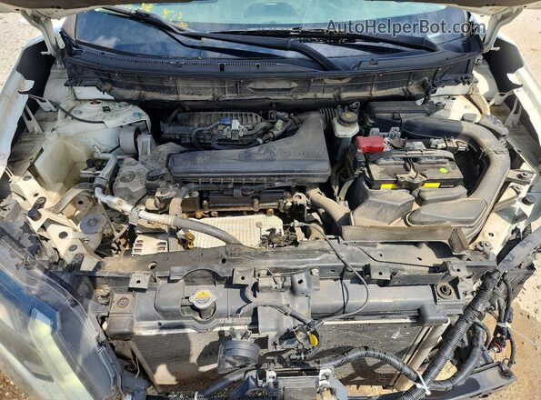 5N1AT2MV7HC889141 2017 NISSAN ROGUE Белый Вид задней части салона