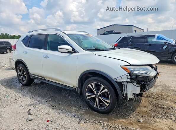 5N1AT2MV7HC889141 2017 NISSAN ROGUE Белый Передняя правая четверть
