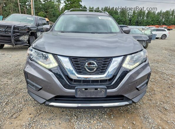 5N1AT2MV7JC701563 2018 NISSAN ROGUE Gray Front view