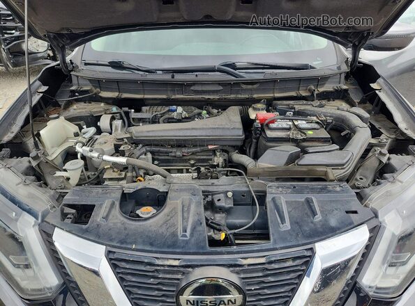 5N1AT2MV7JC701563 2018 NISSAN ROGUE Gray Engine compartment view
