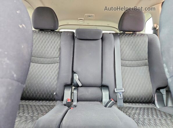 5N1AT2MV7JC701563 2018 NISSAN ROGUE Gray Rear seats view