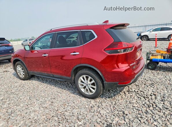 5N1AT2MV7JC716595 2018 NISSAN ROGUE Maroon Rear left