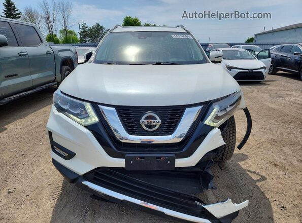 5N1AT2MV7JC734546 2018 NISSAN ROGUE White Widok z przodu
