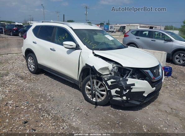 5N1AT2MV7JC743991 2018 NISSAN ROGUE White Widok z przodu