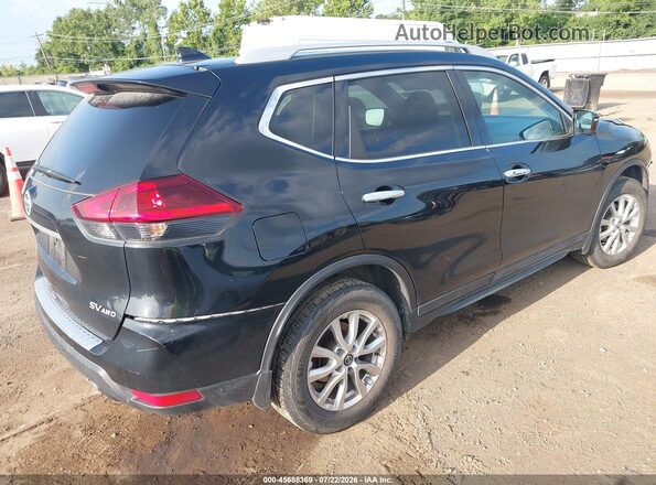 5N1AT2MV7JC755901 2018 NISSAN ROGUE Black Задня права чверть