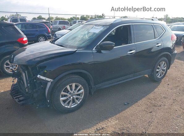 5N1AT2MV7JC755901 2018 NISSAN ROGUE Black Передня ліва чверть