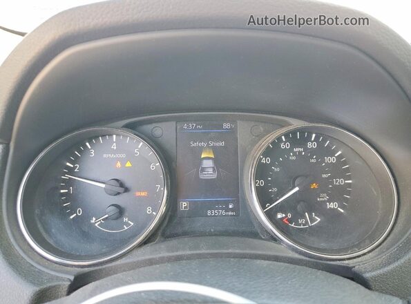 5N1AT2MV7JC790325 2018 NISSAN ROGUE Silver Սարքավորումների վահանակի տեսք