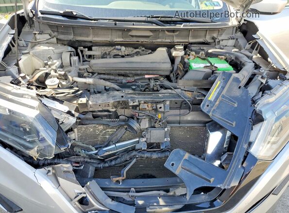 5N1AT2MV7JC790325 2018 NISSAN ROGUE Silver Շարժիչի բաժամունքի տեսք