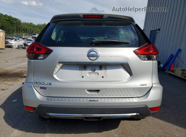5N1AT2MV7JC790325 2018 NISSAN ROGUE Silver Հետևի տեսք