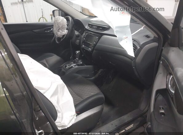 5N1AT2MV7JC825977 2018 NISSAN ROGUE Green წინა სალონის ხედი