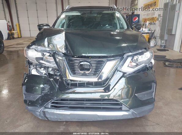 5N1AT2MV7JC825977 2018 NISSAN ROGUE Green ხელსაწყოთა პანელის ხედი