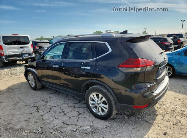 5N1AT2MV7JC827275 2018 NISSAN ROGUE Black Trasero izquierdo
