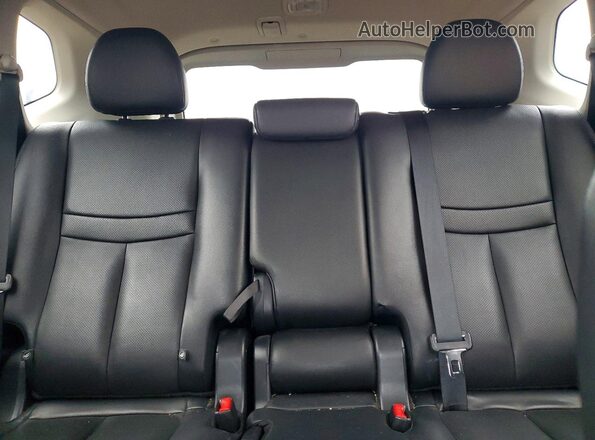 5N1AT2MV7JC838101 2018 NISSAN ROGUE Blue Вид задніх сидінь