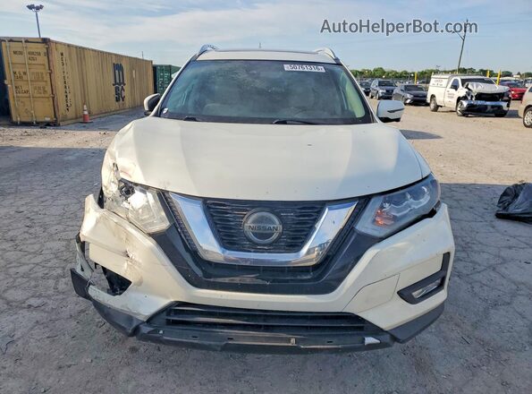 5N1AT2MV7KC718719 2019 NISSAN ROGUE White წინა ხედი