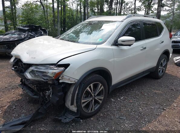 5N1AT2MV7KC772893 2019 NISSAN ROGUE White Vista tres cuartos delantera izquierda