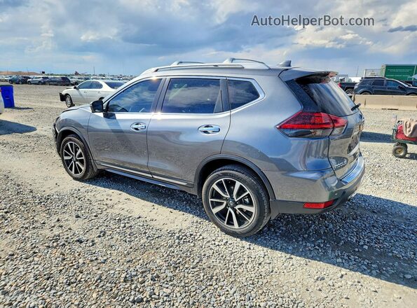 5N1AT2MV7KC826077 2019 NISSAN ROGUE Gray Rear left