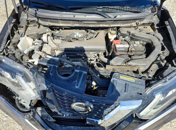 5N1AT2MV7KC826077 2019 NISSAN ROGUE Gray Engine compartment view