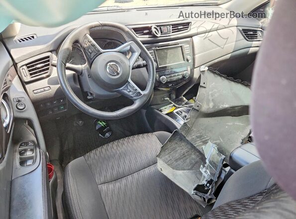 5N1AT2MV7KC845390 2019 NISSAN ROGUE Black Widok deski rozdzielczej