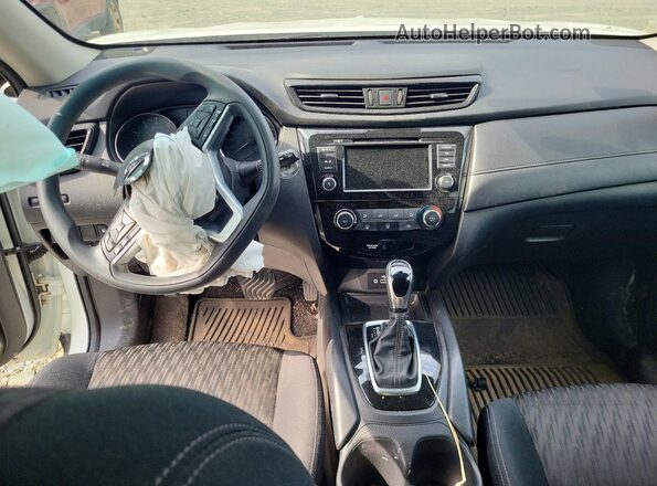 5N1AT2MV7LC700092 2020 NISSAN ROGUE White Առջևի վահանակի տեսք