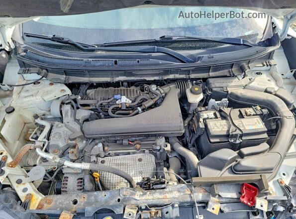 5N1AT2MV7LC700092 2020 NISSAN ROGUE White Շարժիչի բաժամունքի տեսք