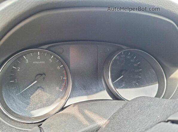 5N1AT2MV7LC700092 2020 NISSAN ROGUE White Սարքավորումների վահանակի տեսք