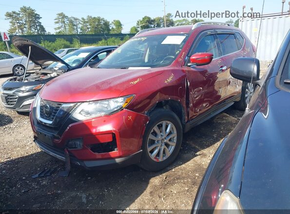 5N1AT2MV7LC732637 2020 NISSAN ROGUE Red Передня ліва чверть
